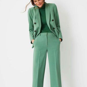 ANN TAYLOR TALlLDOUBLE BREASTED BLAZER/ PANTS Sz 8